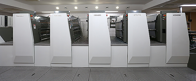 菊全5色機(KOMORI LA-537)